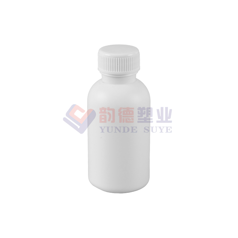Bouteille ronde fluorée résistante aux hautes températures 100 ml-01 (A)